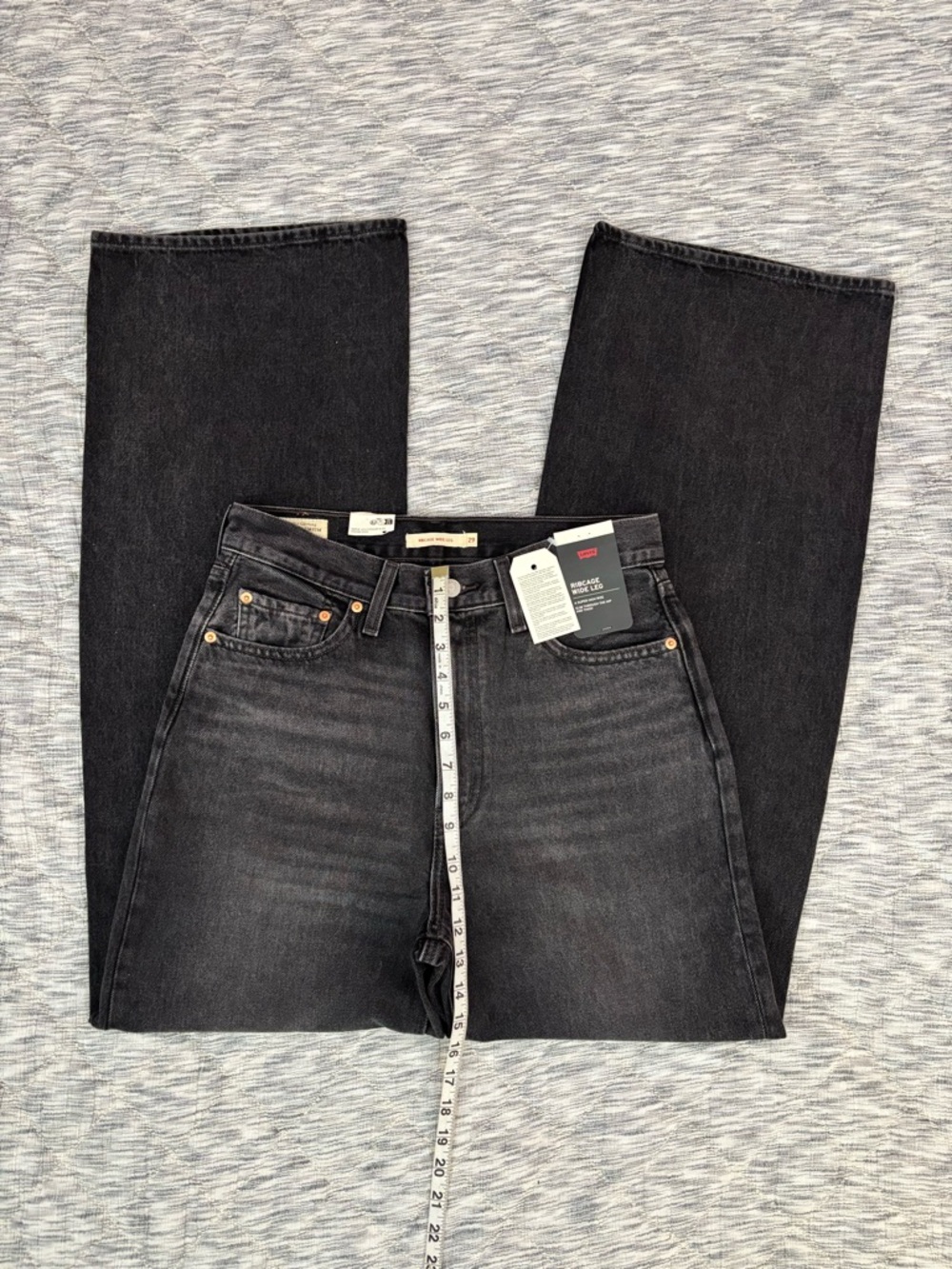 Levis Ribcage Wide Leg Jeans Sz 29 NWT | Levis High Waisted Wide Leg Jeans NEW - - Picture 6 of 9